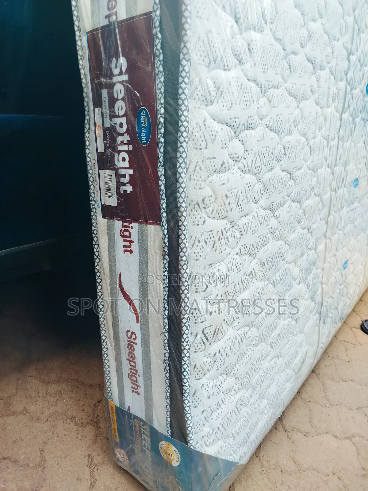 5by6 10inch Silentnight Pillowtop Spring Mattresses.