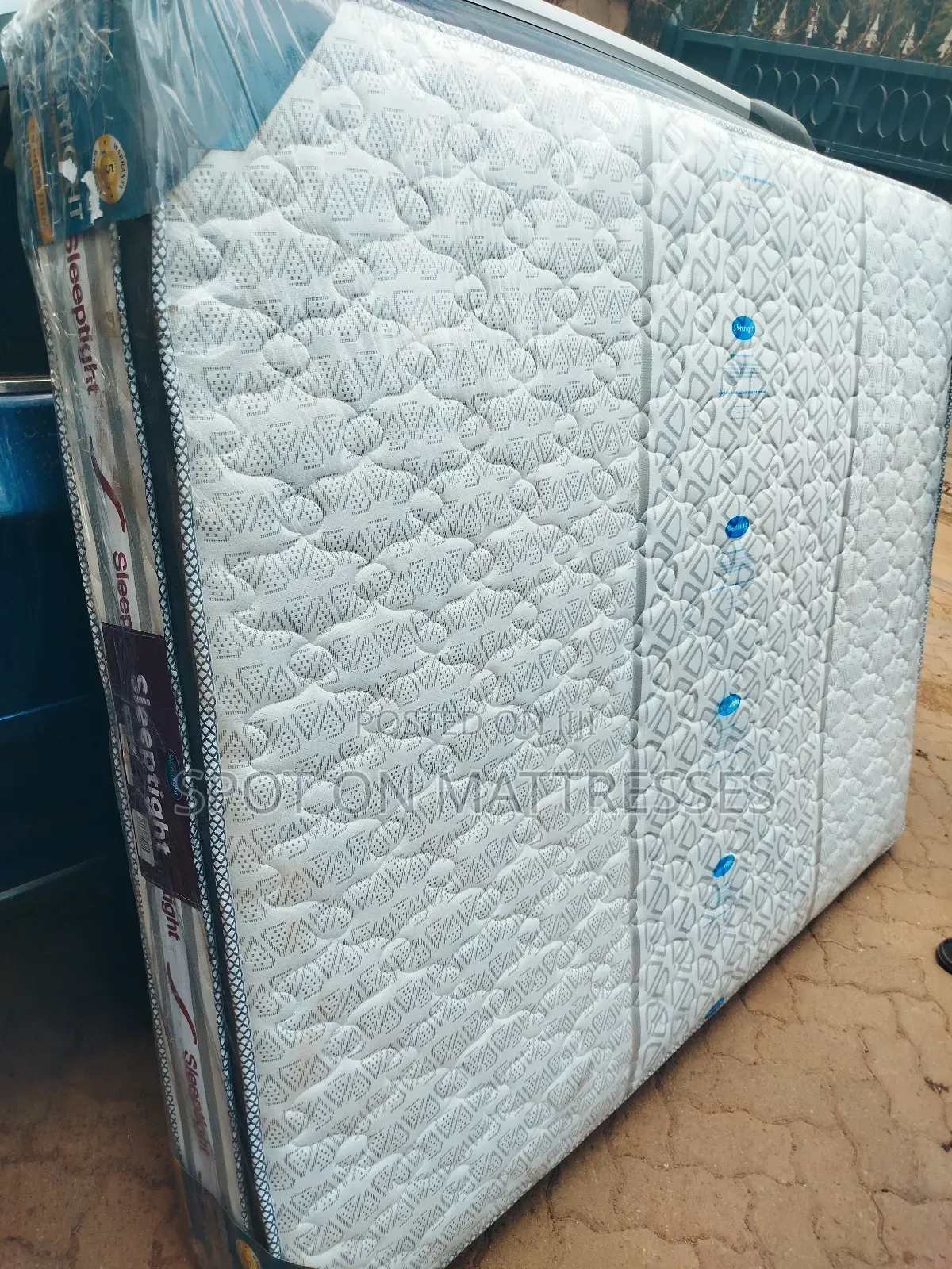 5by6 10inch Silentnight Pillowtop Spring Mattresses.