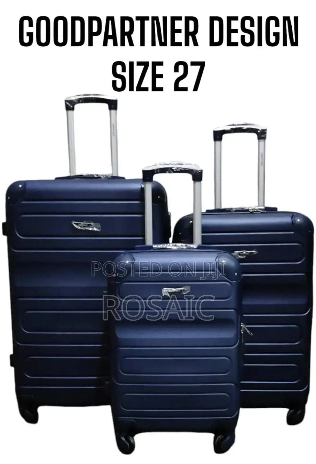 3 in 1 Suitcase Fibre Suitcase