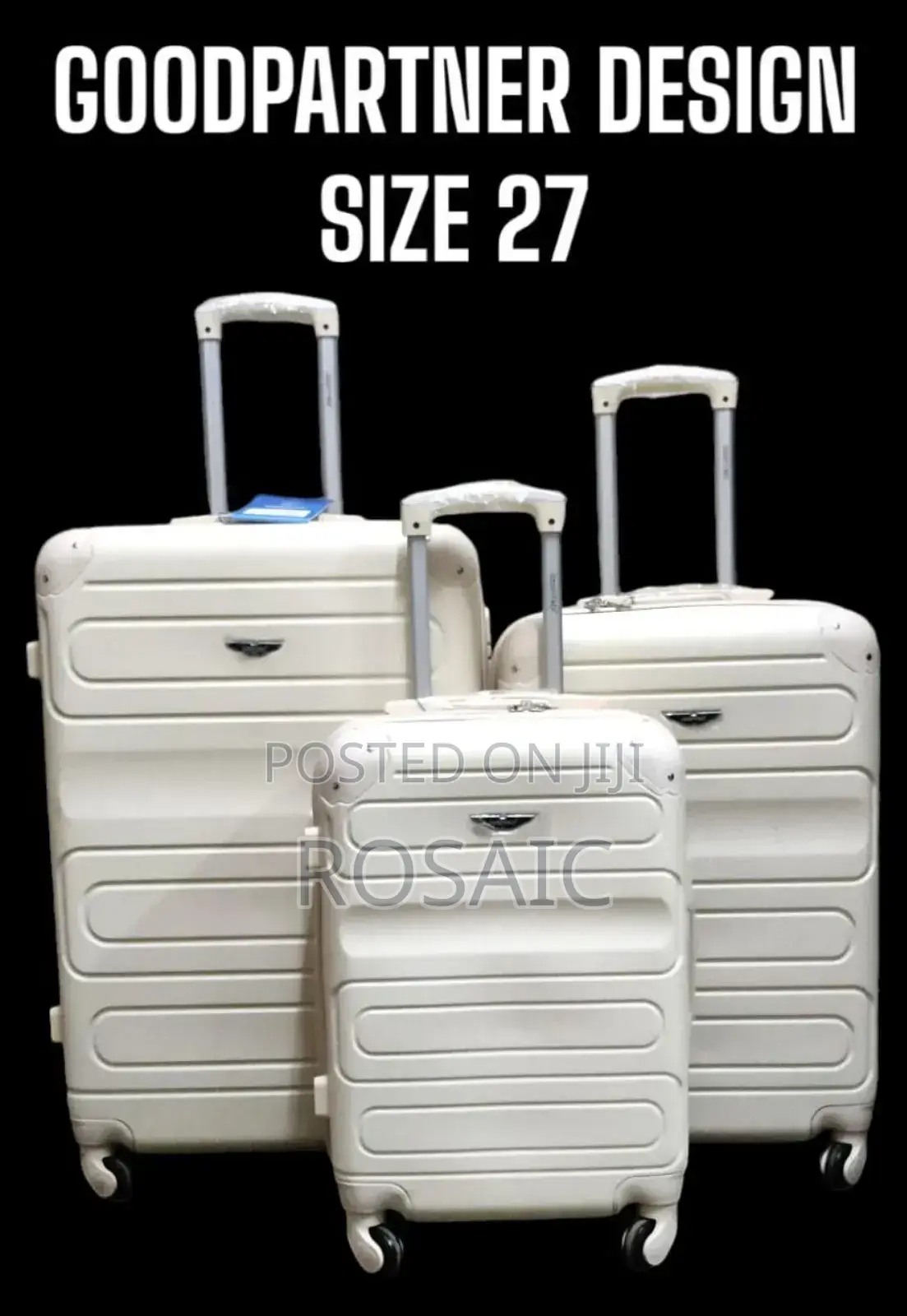 3 in 1 Suitcase Fibre Suitcase