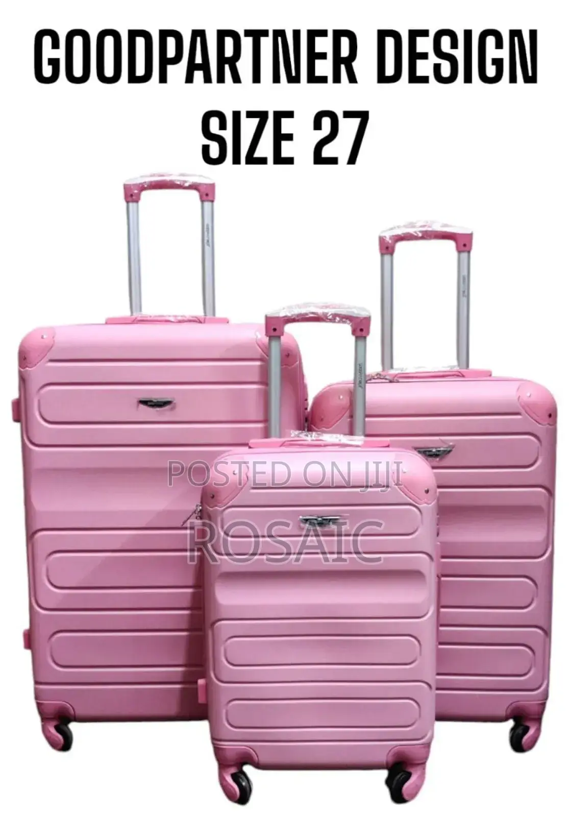 3 in 1 Suitcase Fibre Suitcase