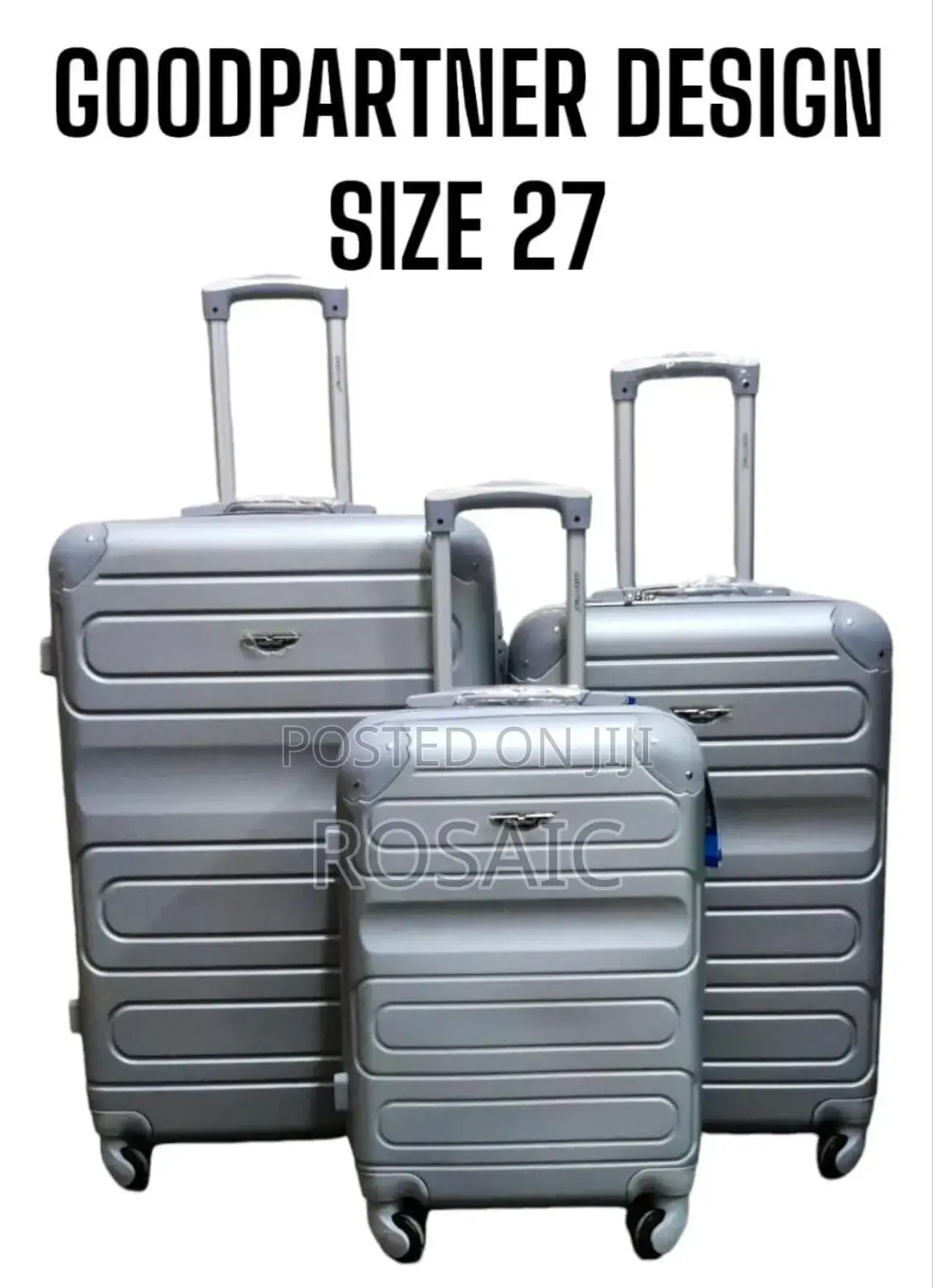 3 in 1 Suitcase Fibre Suitcase