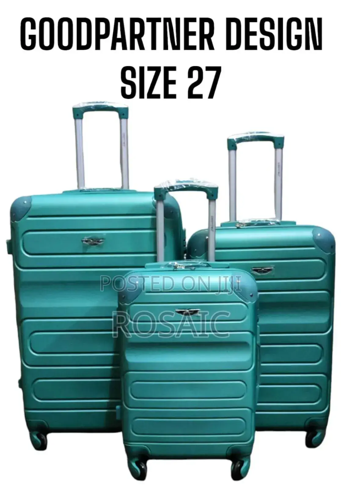 3 in 1 Suitcase Fibre Suitcase