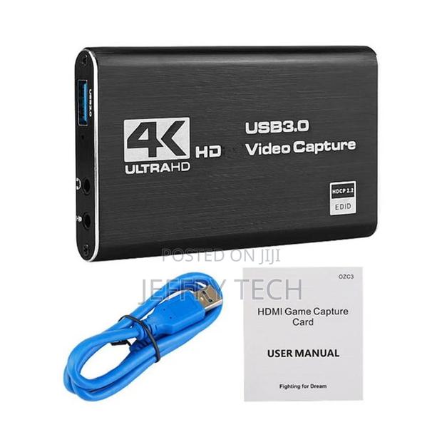 Video Capture Card 1080P 60fps HD Camera Recording Box HD