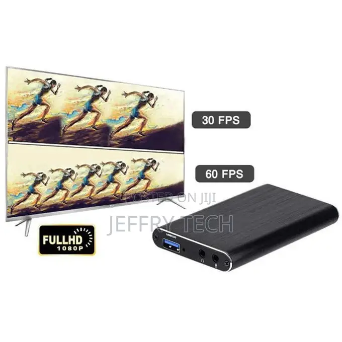  Video Capture Card 1080P 60fps HD Camera Recording Box HD