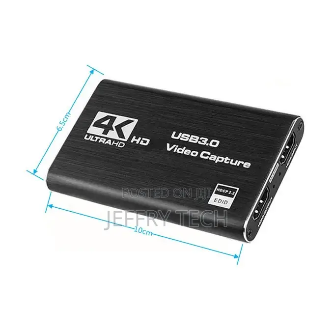  Video Capture Card 1080P 60fps HD Camera Recording Box HD