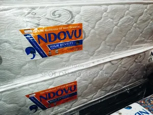 6by6 12inch Pure White High Density Quilted Mattresses