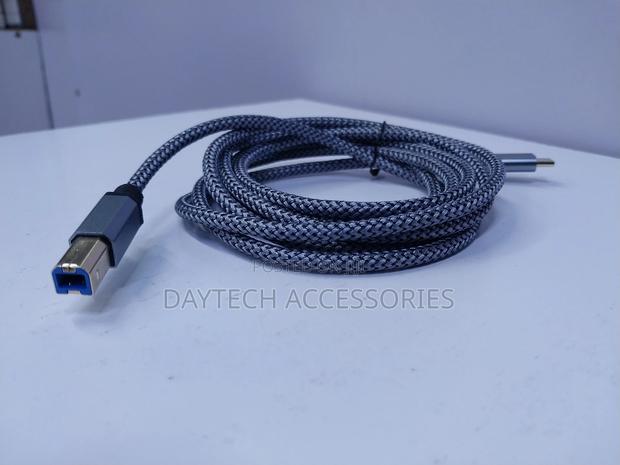 Usb-C to Usb 3.0 B 1.5m Printer Cable - Black