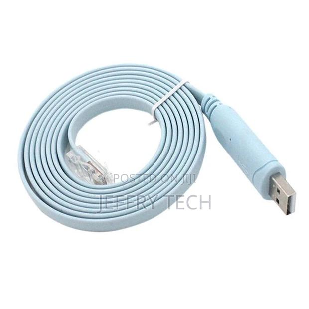 1.8M USB to Rj45 USB to Rs232 Serial to Rj45 Cat5 Console Ad