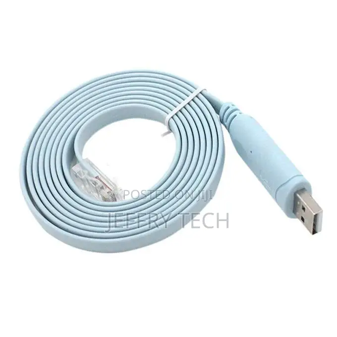 1.8M USB to Rj45 USB to Rs232 Serial to Rj45 Cat5 Console Ad