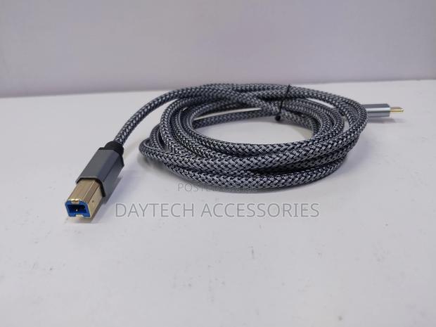 Usb Type-C to Usb B 3.0 Printer Cable Scanner Laptop - thumbnail 3