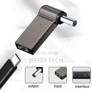 USB Type-C Female to DC Male Jack Plug Converter for Acer Sa