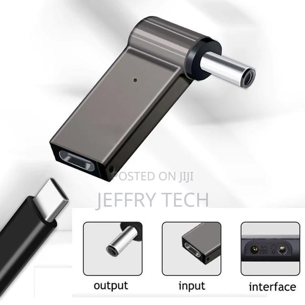 USB Type-C Female to DC Male Jack Plug Converter for Acer Sa