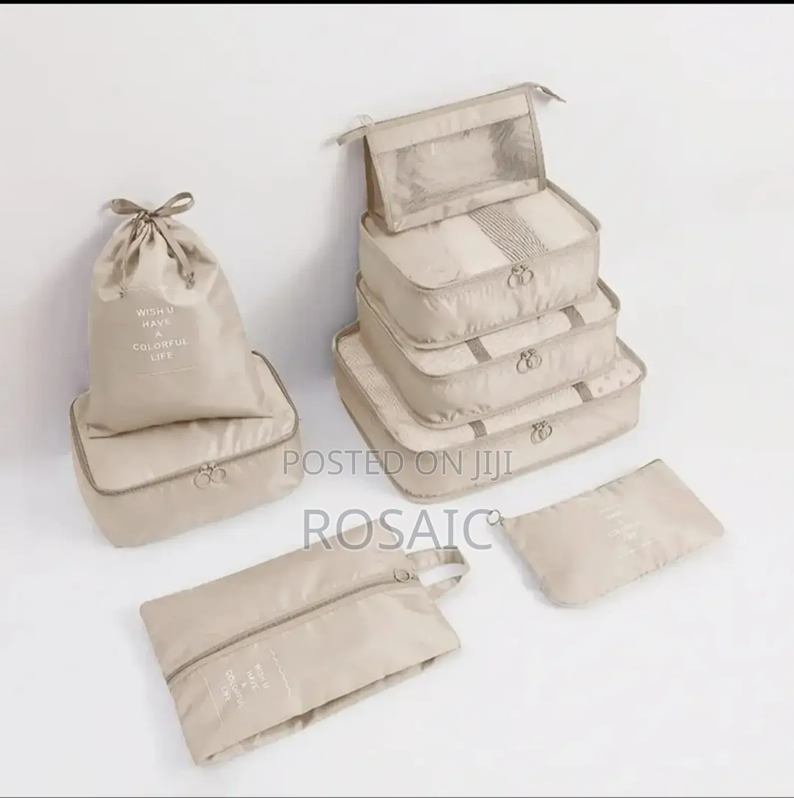 *8pcs Luggage Travel Organizers