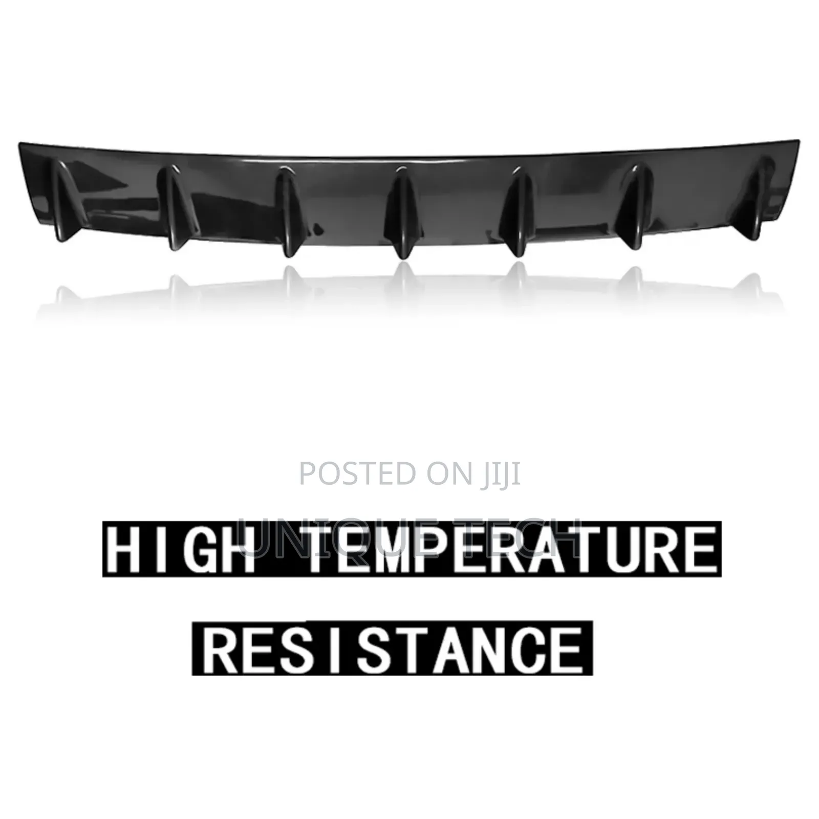 7-fin Performance Rear Bumper Diffuser Universal Fit