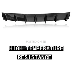 7-fin Performance Rear Bumper Diffuser Universal Fit