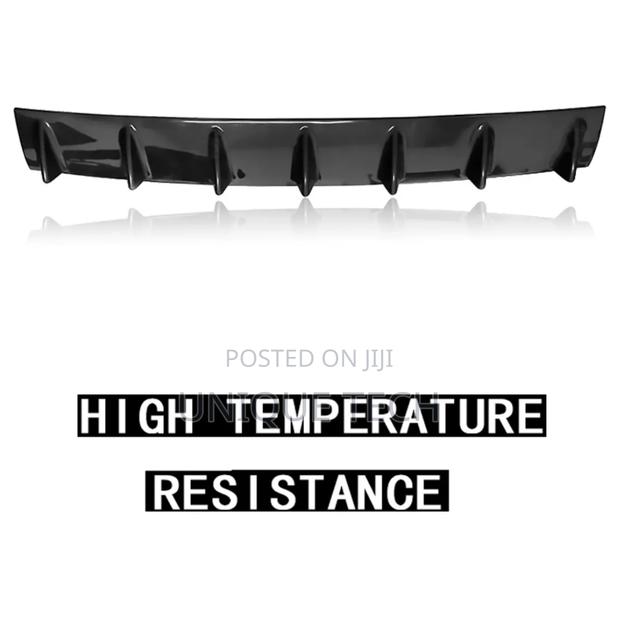 7-fin Performance Rear Bumper Diffuser Universal Fit - main view