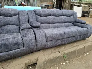 3-Seater Semi Recliner Sofa