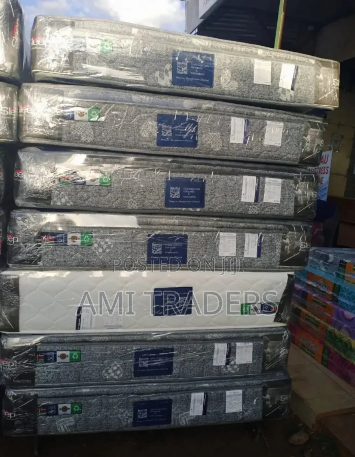 Orthopedic Spring Matress 9" With Pillowtop