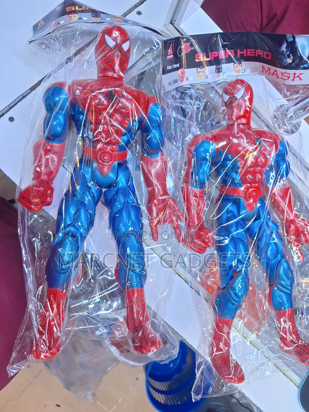 Unbreakable Super Hero Spiderman With Cloak and Voice