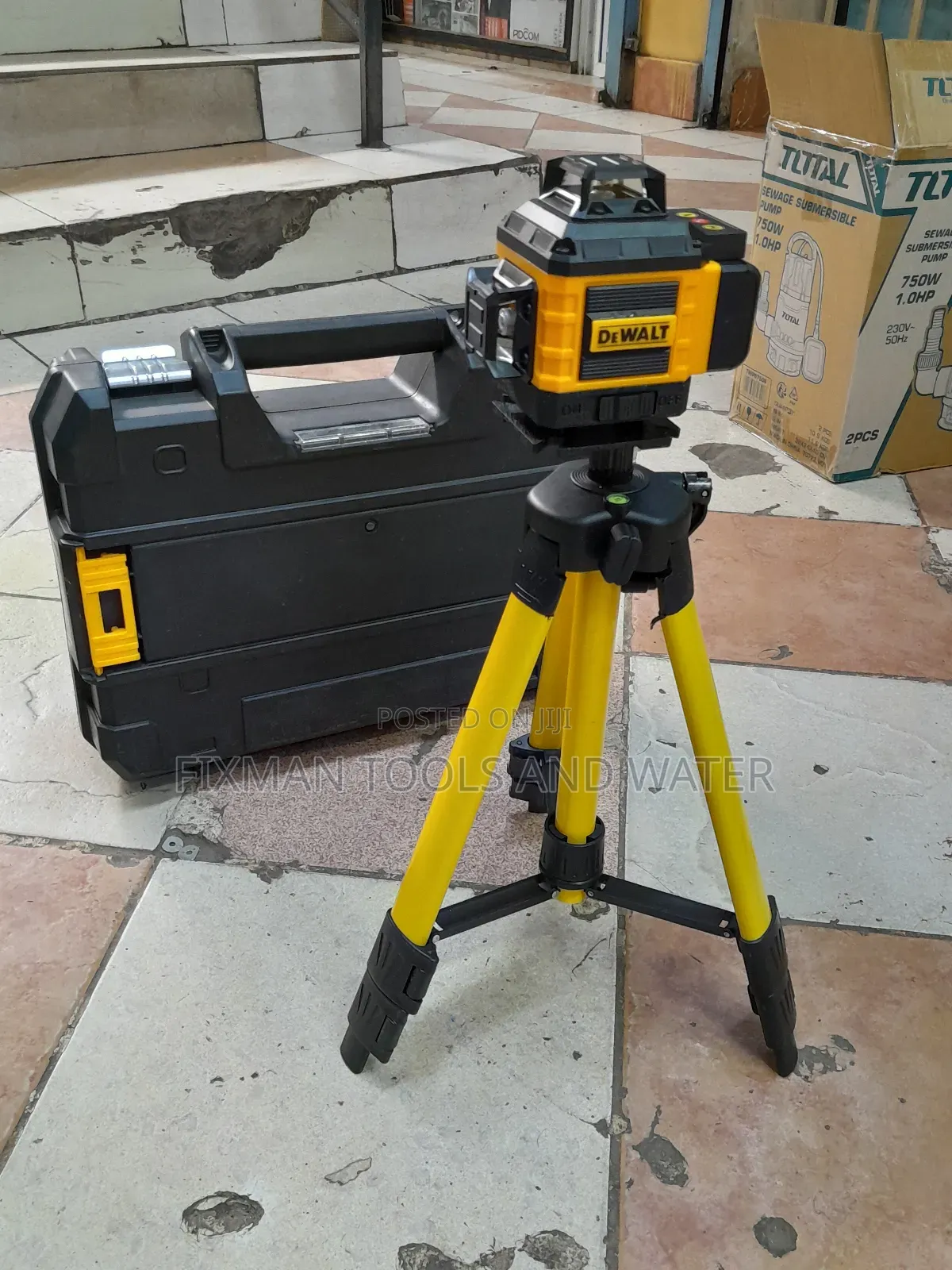 Technical Laser Level Machine Dewalt 360° + Tripod Set