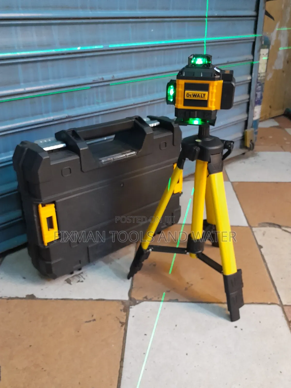 Technical Laser Level Machine Dewalt 360° + Tripod Set