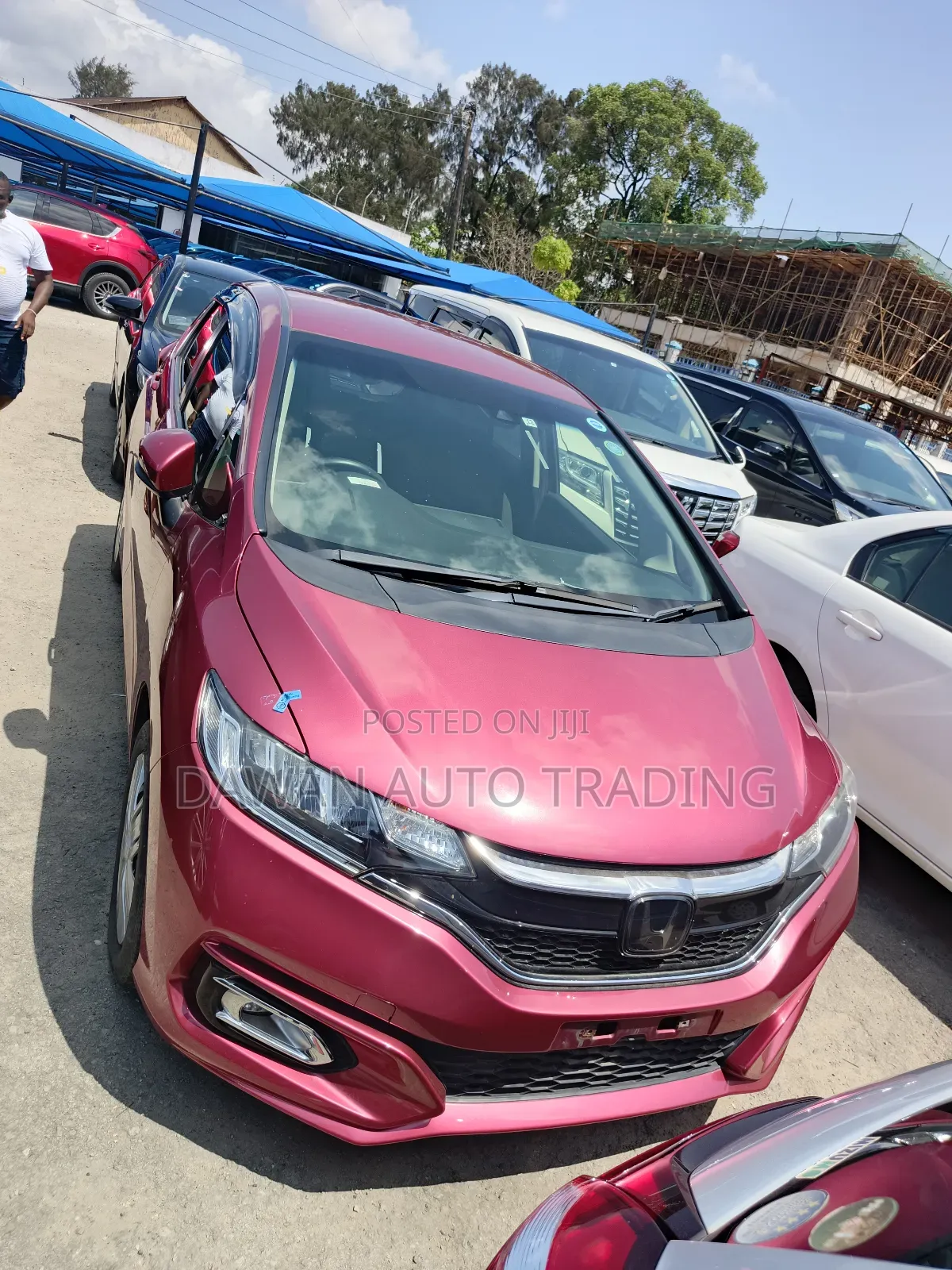 Honda Fit 2017 Pink