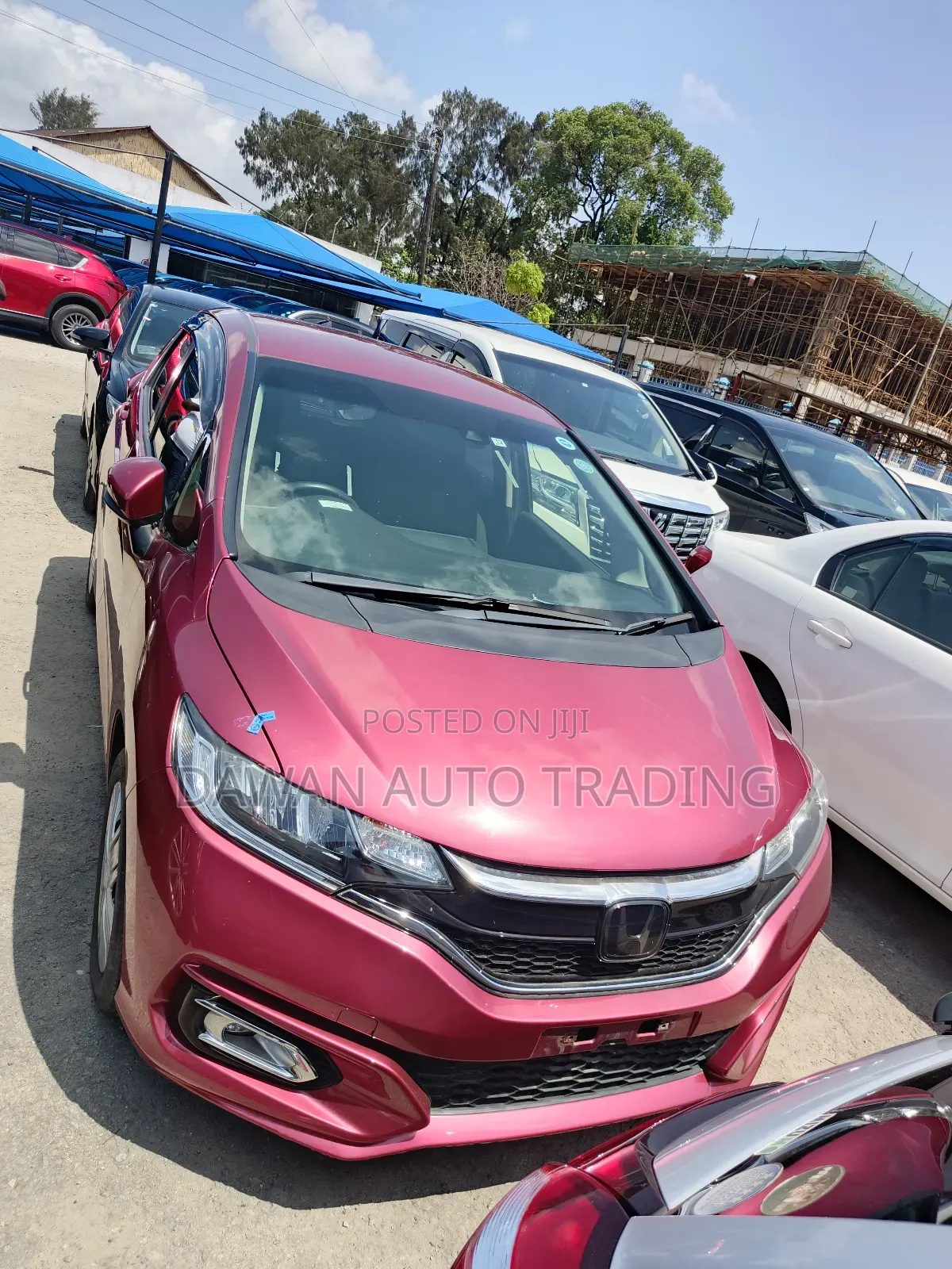 Honda Fit 2017 Pink
