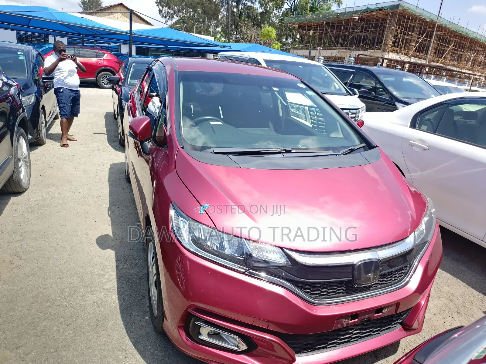 Honda Fit 2017 Pink