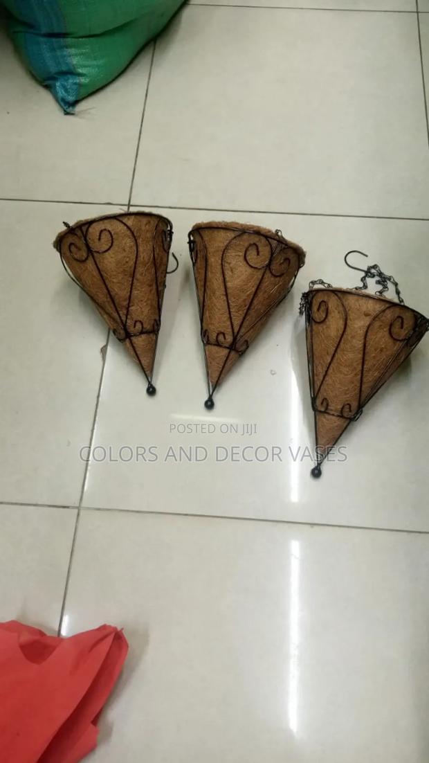 Sisal Hanging Vases for Vines Available - main view