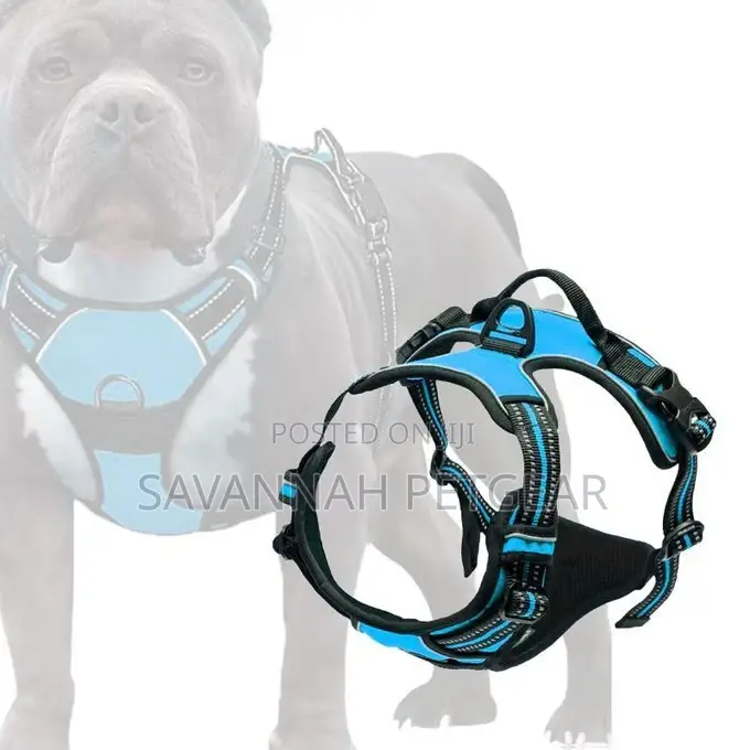 Breathable Dog Harness Vest Lightweight Adjustable for Pet L