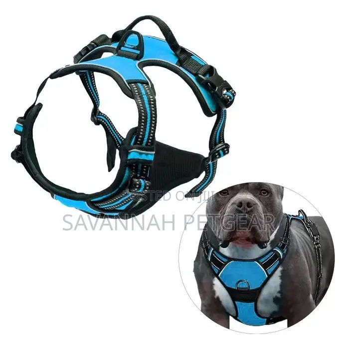 Breathable Dog Harness Vest Lightweight Adjustable for Pet L