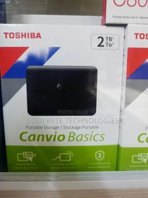 2TB*Toshiba Canvio Basics 2TB External USB 3.0 Hard Drive - thumbnail 2