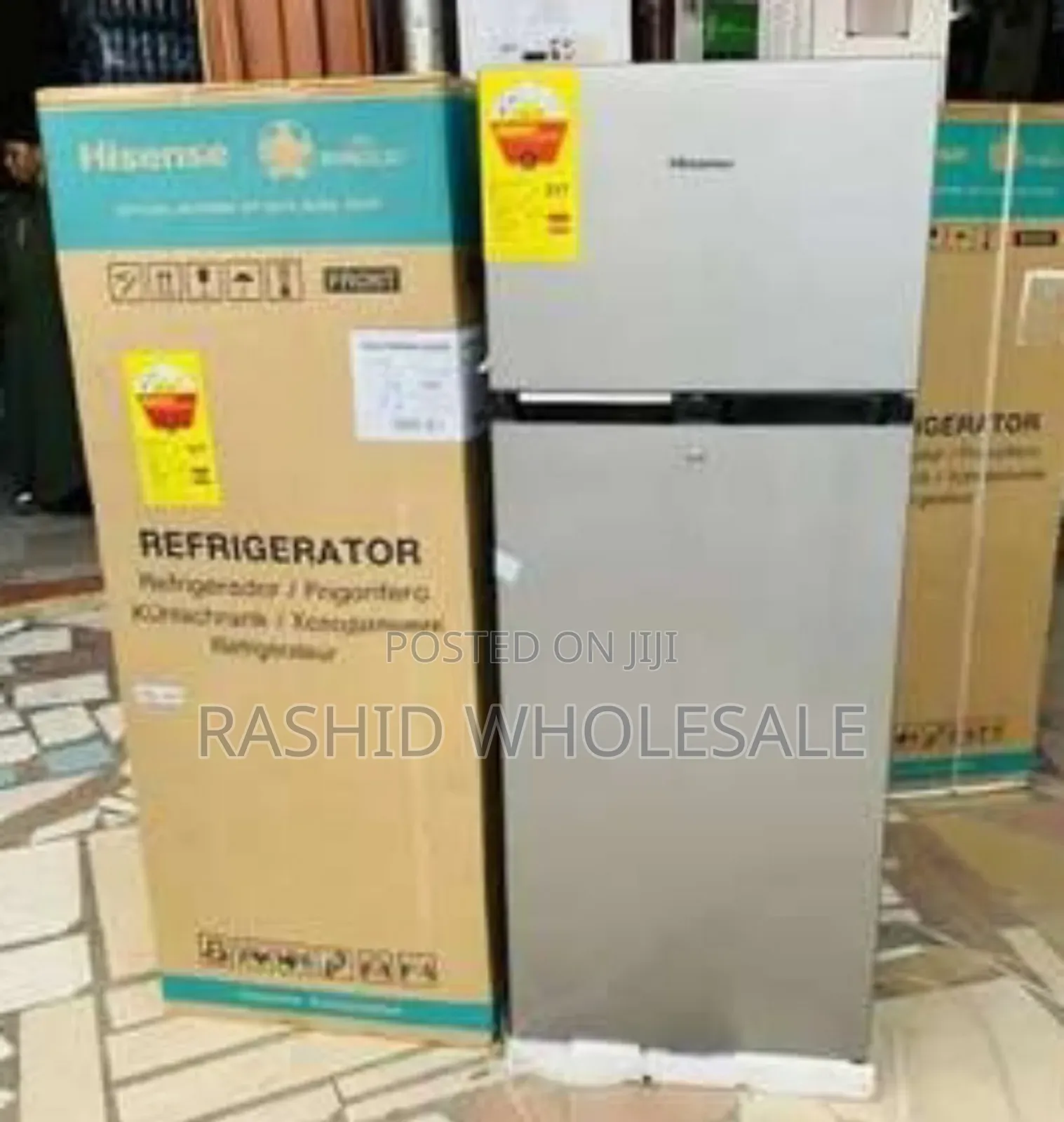 Hisense New Smart Refrigerator 205l*.