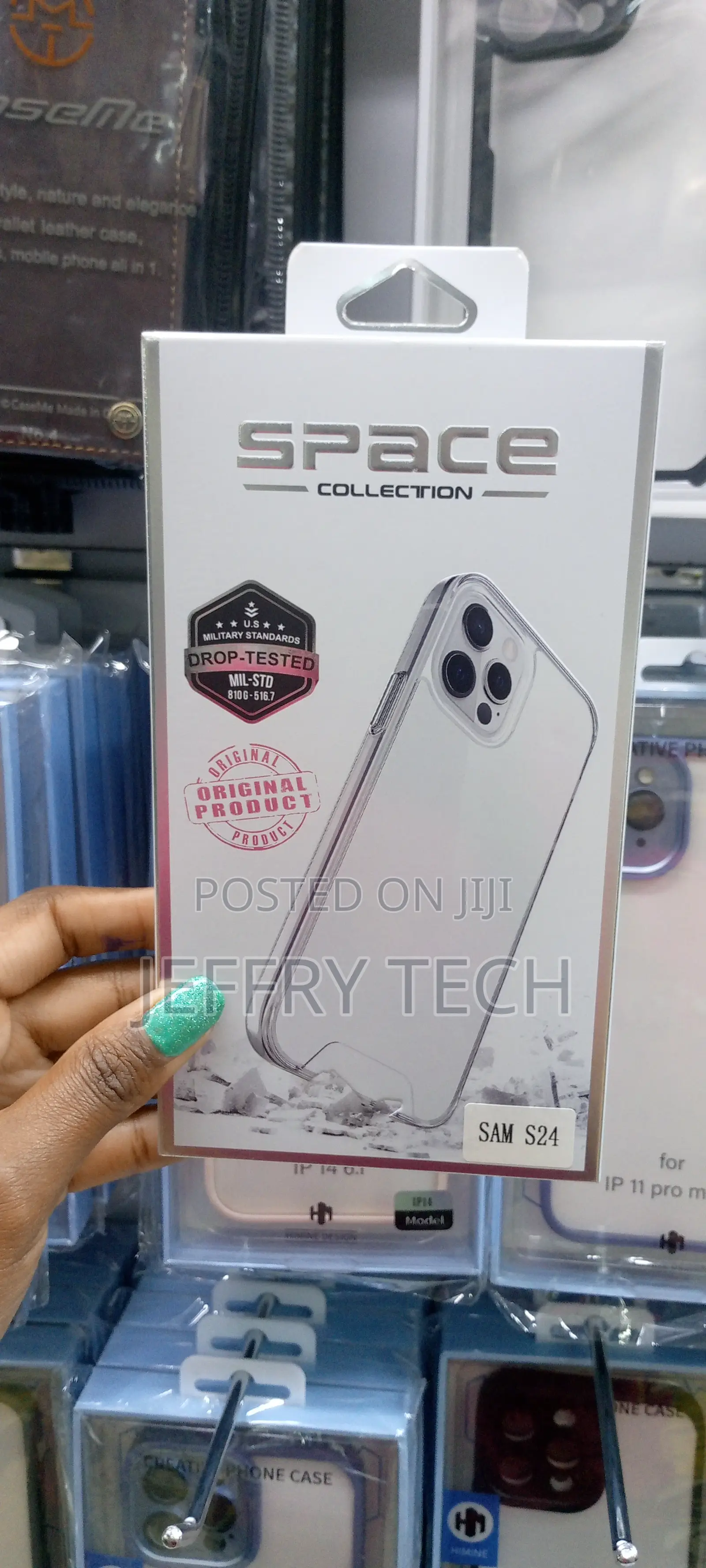 Samsung S24 Ultra PLUS Soft Hard Case Premium Space Military