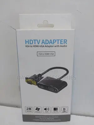 Vga to Hdmi Vga Adapter Dual Display 1080p Converter Splitte