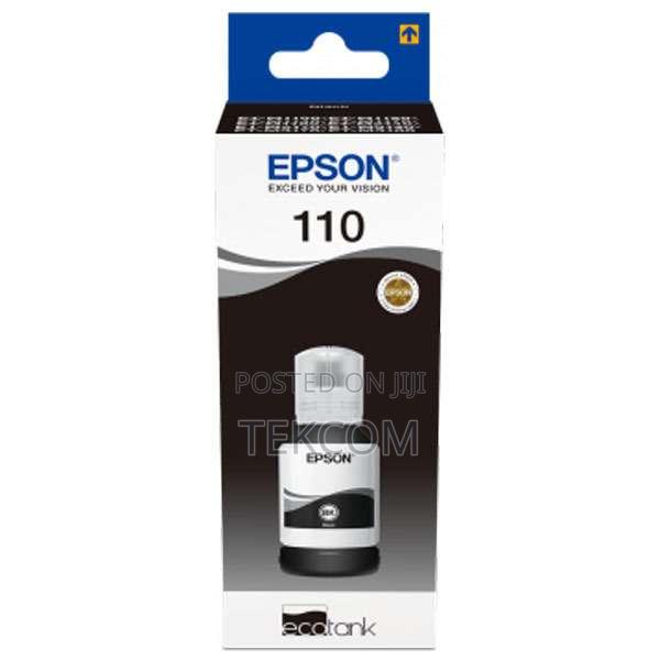 Epson 110 Ecotank Black Ink Pigment Bottle-120ml