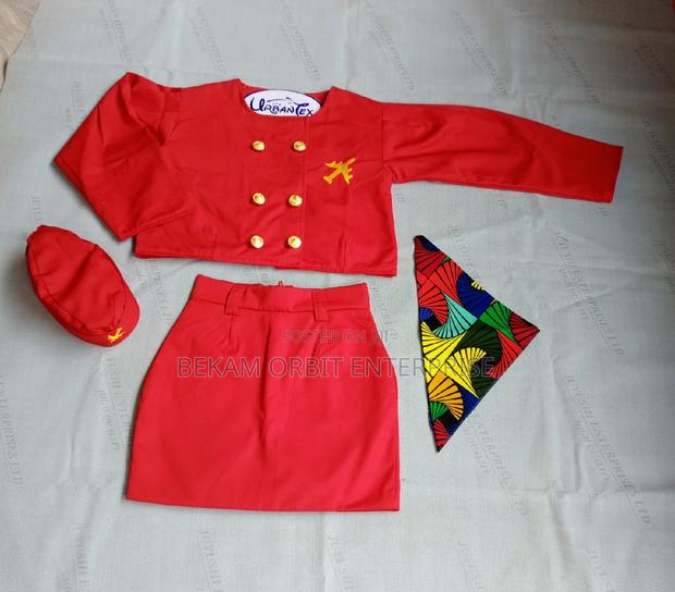 Girls CBC Professional Air Hostess Costume