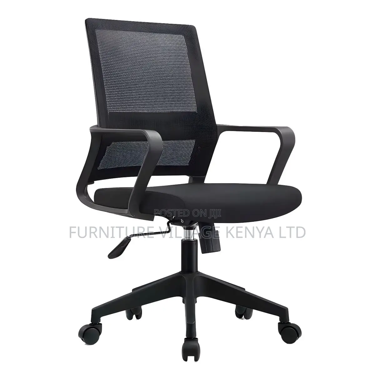 Modern Mesh Office Task Chair With Lumbar Support