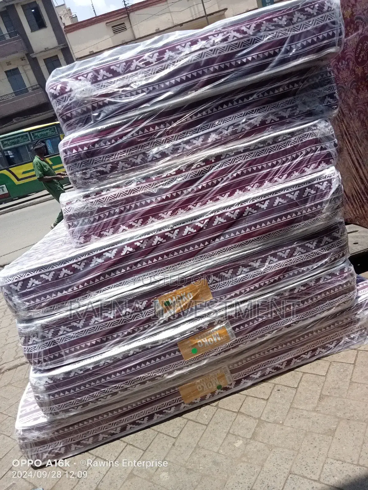 Moko Mattresses + 2 Fiber Pillows