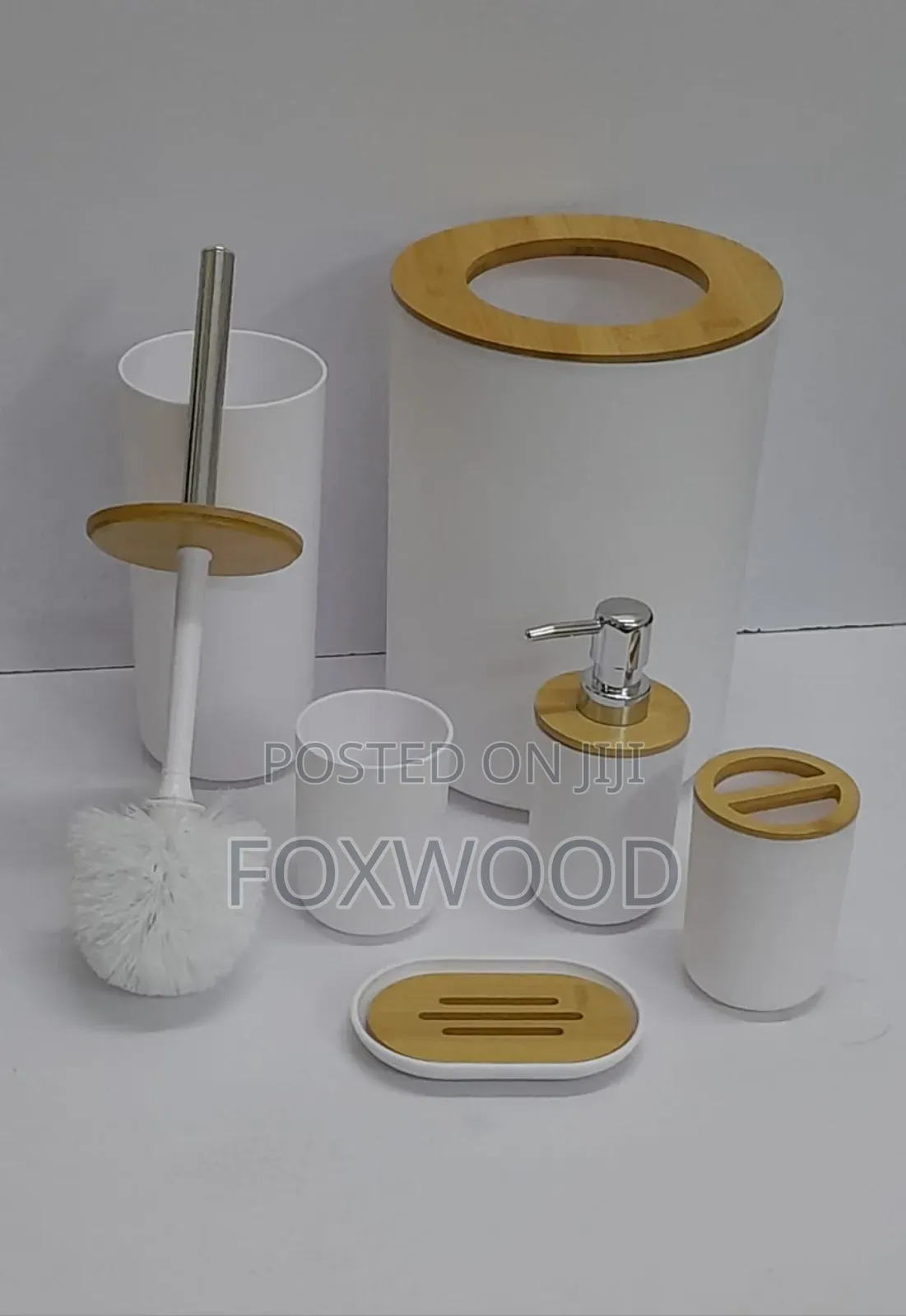 6 in 1 Bathroom Accessories Set.