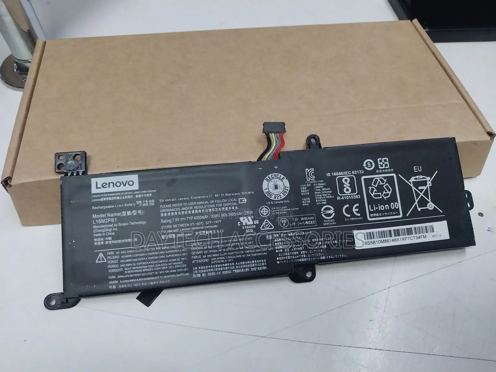 L16m2pb2 Original Battery for Lenovo Ideapad 320-14ast 320-1