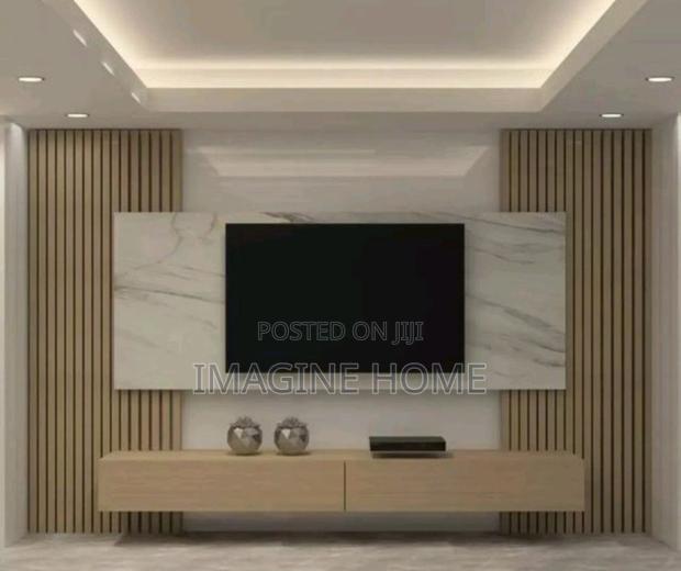 Adorable Brown Fluted Wall Panels - main view