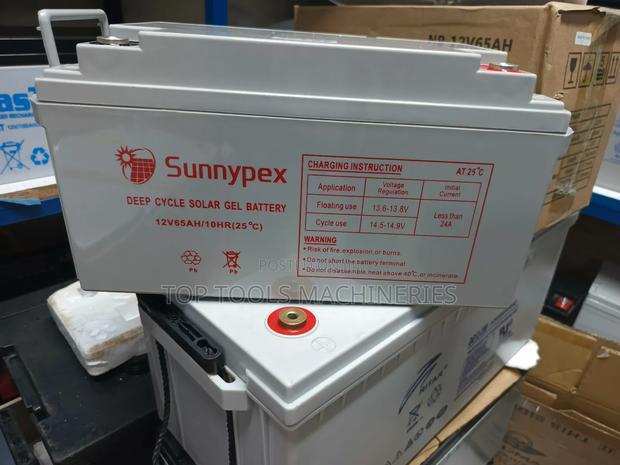 Sunnypex 65ah 12V Solar Battery - thumbnail 3