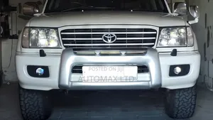 Dual Colour, BI-LED Fog Lamps. For Toyota Land Cruiser FJ100