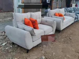 Fancy Two Seater Couch With Fibre and Spring Cushions