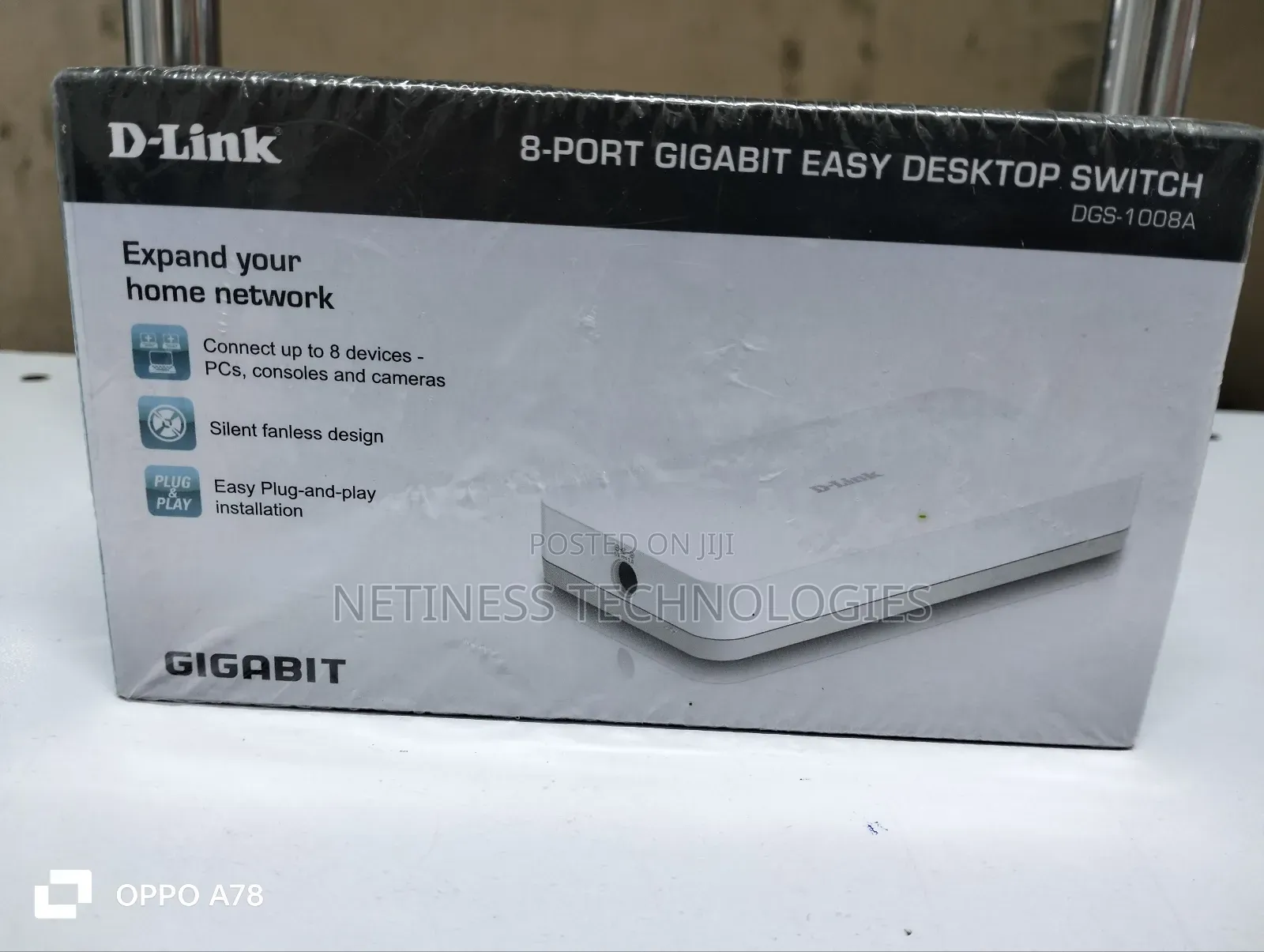 8 Port Gigabit Easy Desktop Switch