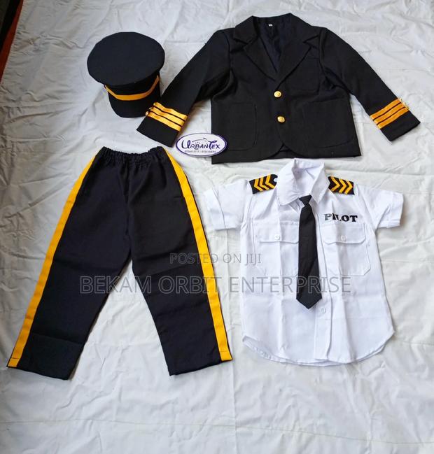 5pc CBC Career Day Kids Pilot Costume