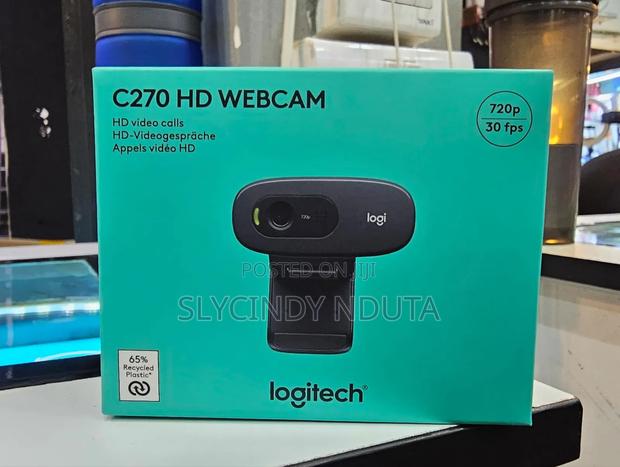 Logitech C270 HD Webcam – 720p HD