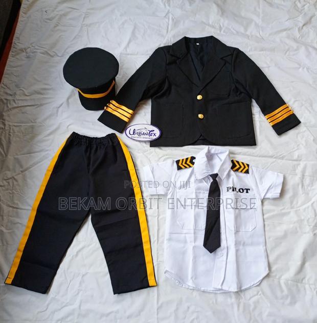 Complete Set CBC Kid's Pilot Costume - main view